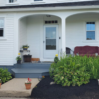 side porch